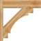 Ekena Millwork Merced Block Rough Sawn Outlooker, Western Red Cedar, 8"W x 32"D x 32"H OUT08X32X32MRC05RWR - alternate 3